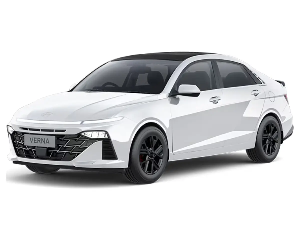 Hyundai Verna (2023-26) Atlas White Dual Tone